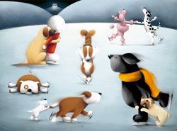 Dancing on Ice by Doug Hyde - Limited Edition on Paper sized 26x19 inches. Available from Whitewall Galleries